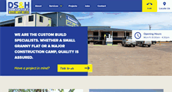 Desktop Screenshot of demountablesaleshire.com.au